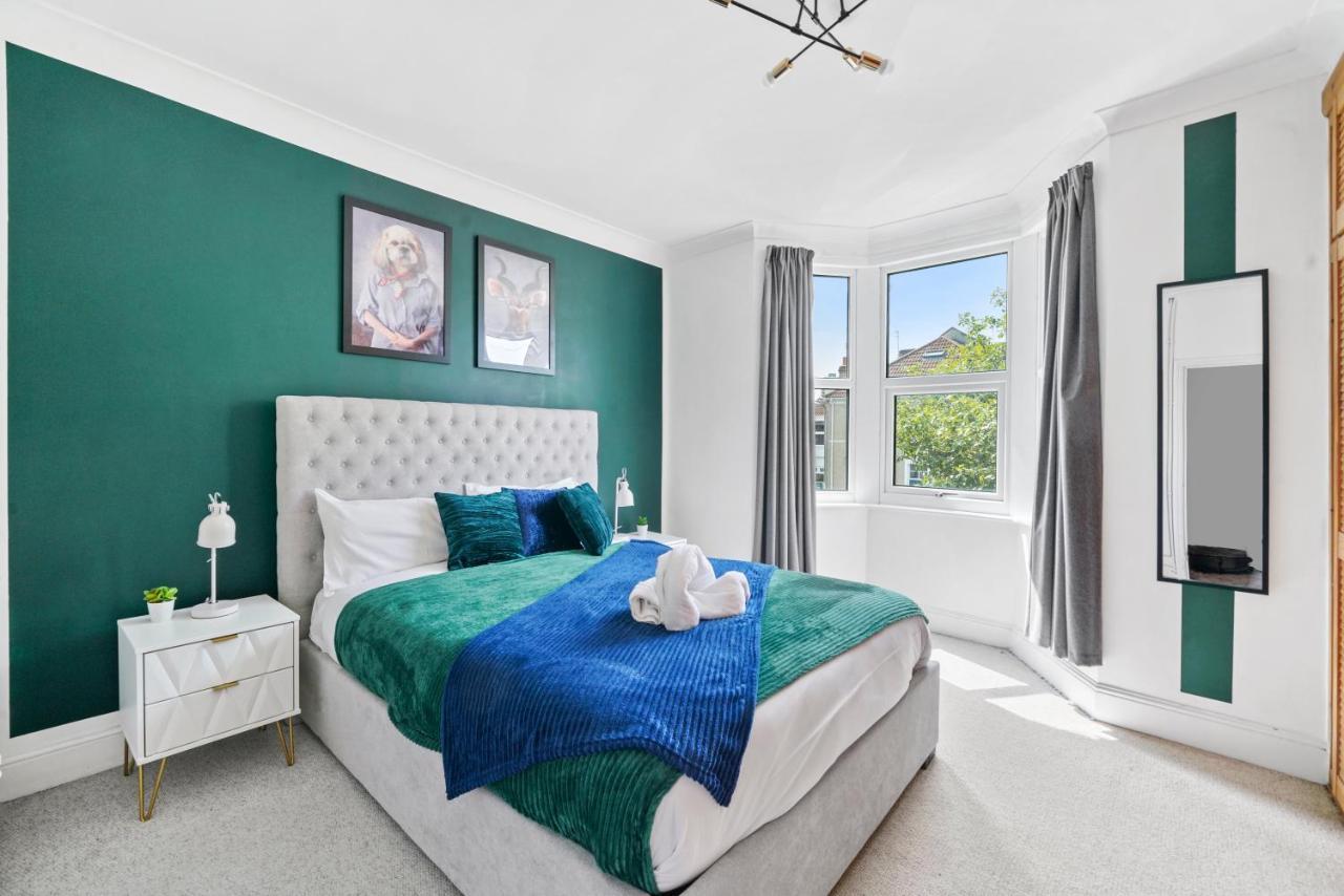 The Emerald Gem - Overlooking The Park Apartment Bristol Ngoại thất bức ảnh